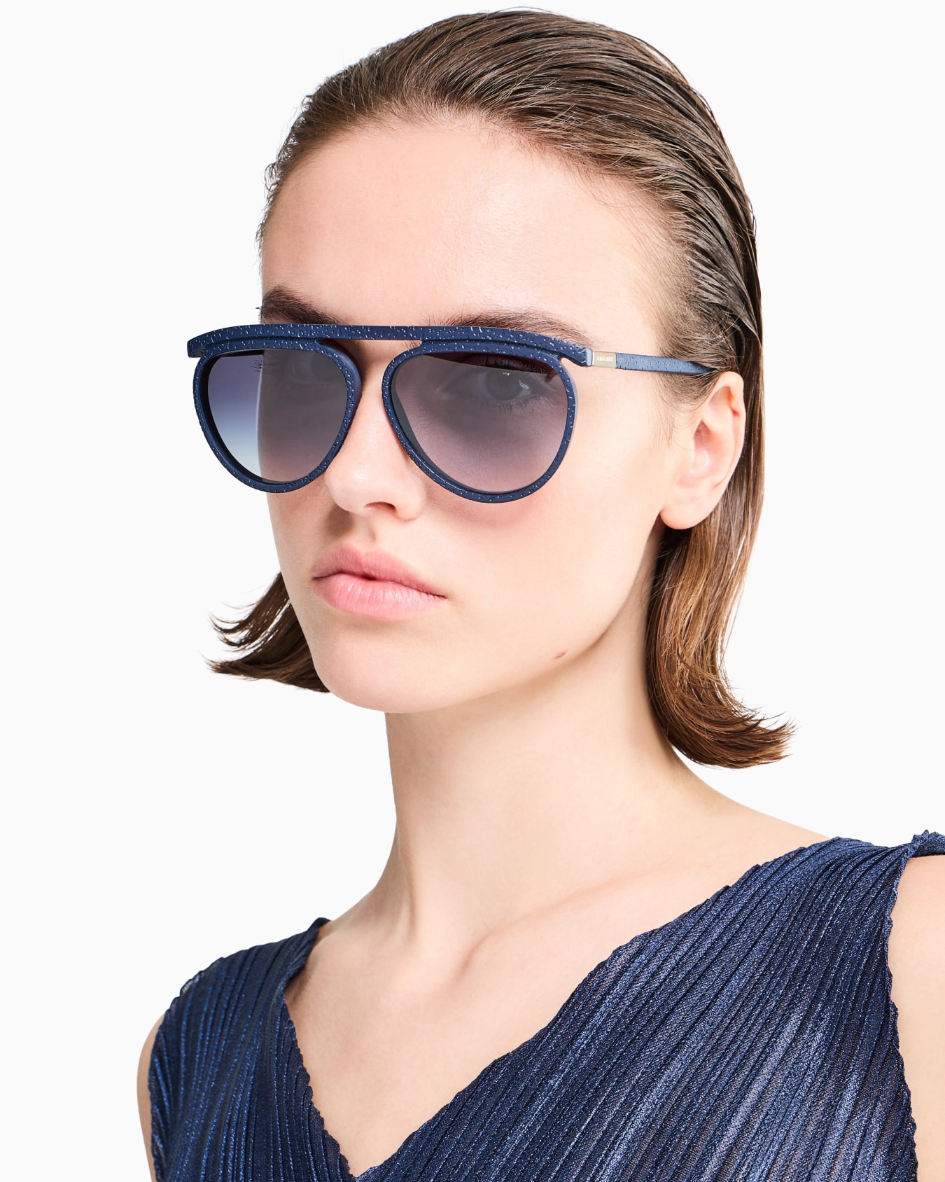 Sonnenbrille für Damen mit Pilotenfassung Folie 4