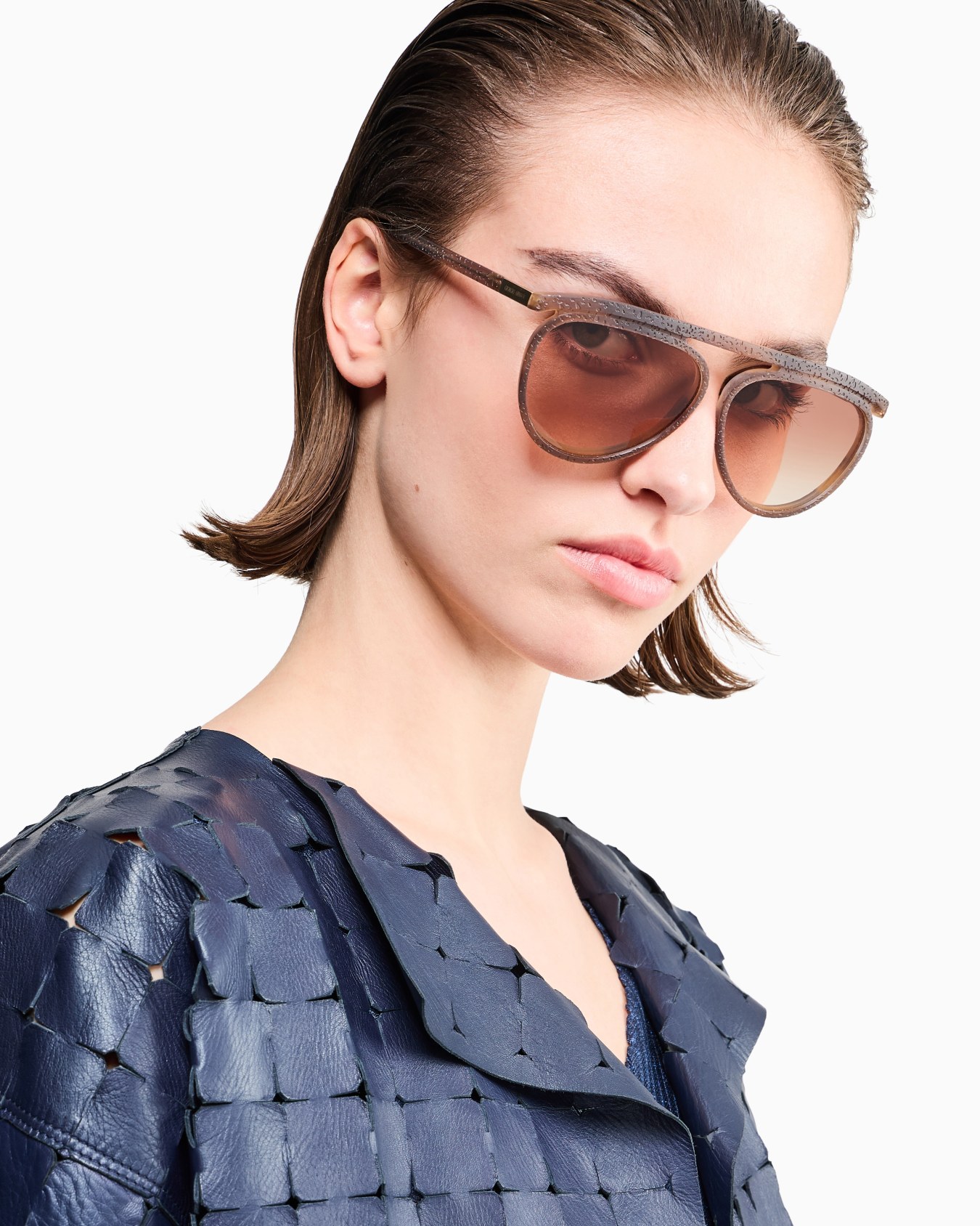 Sonnenbrille für Damen mit Pilotenfassung Folie 4