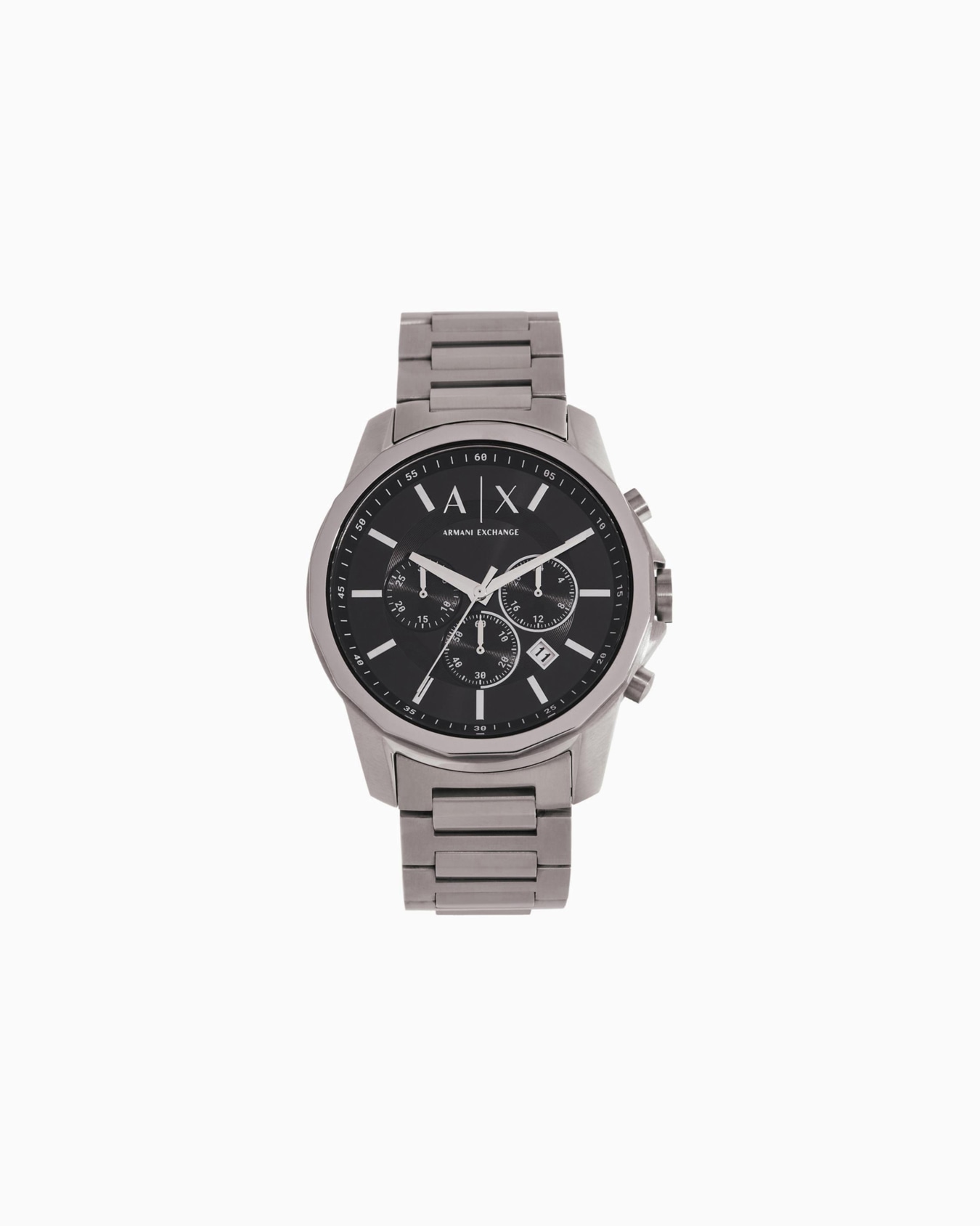 Armani Exchange Chronograph Stainless Steel Watch Slide 0