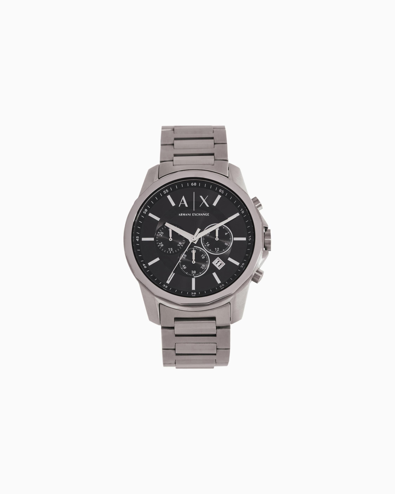 Armani Exchange Chronograph Stainless Steel Watch Slide 0