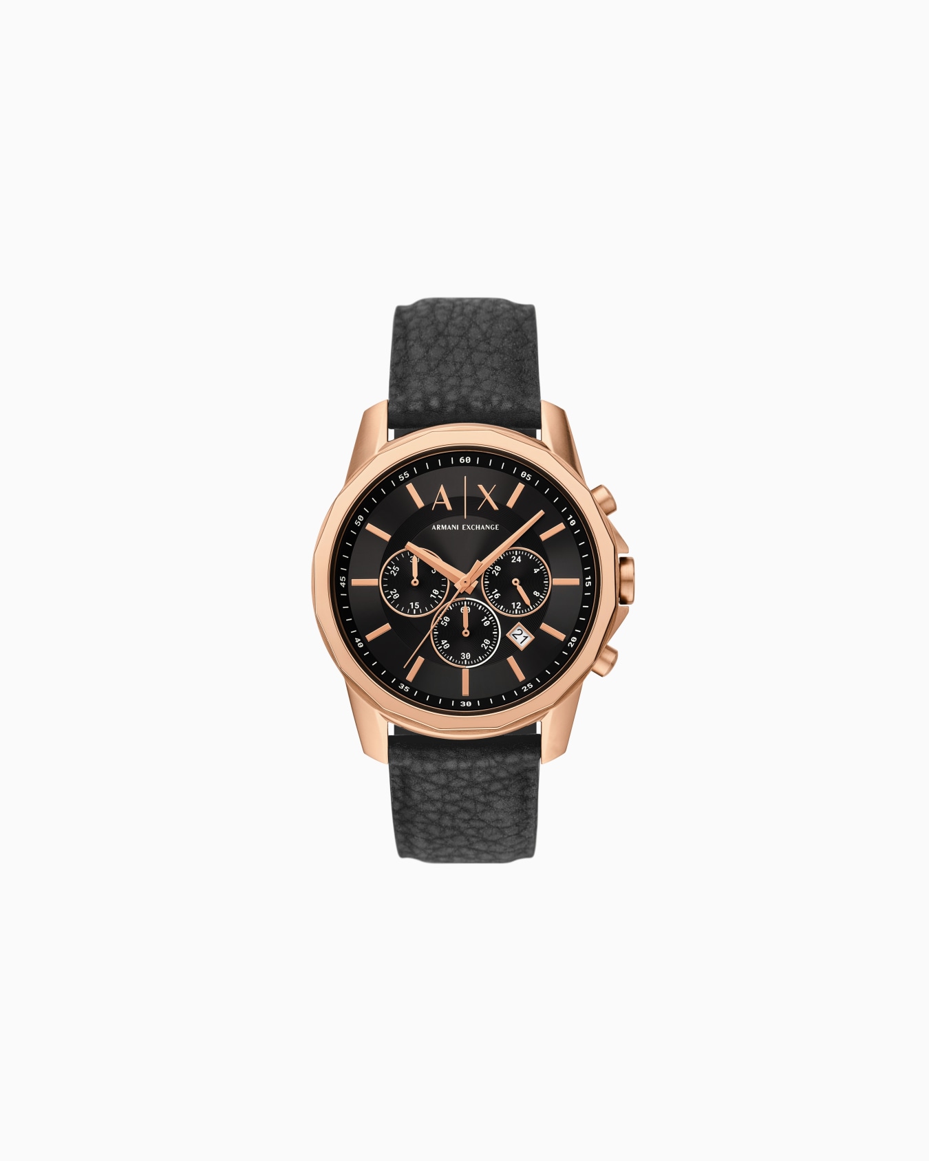  Chronograph Black Rubber Watch Slide 0