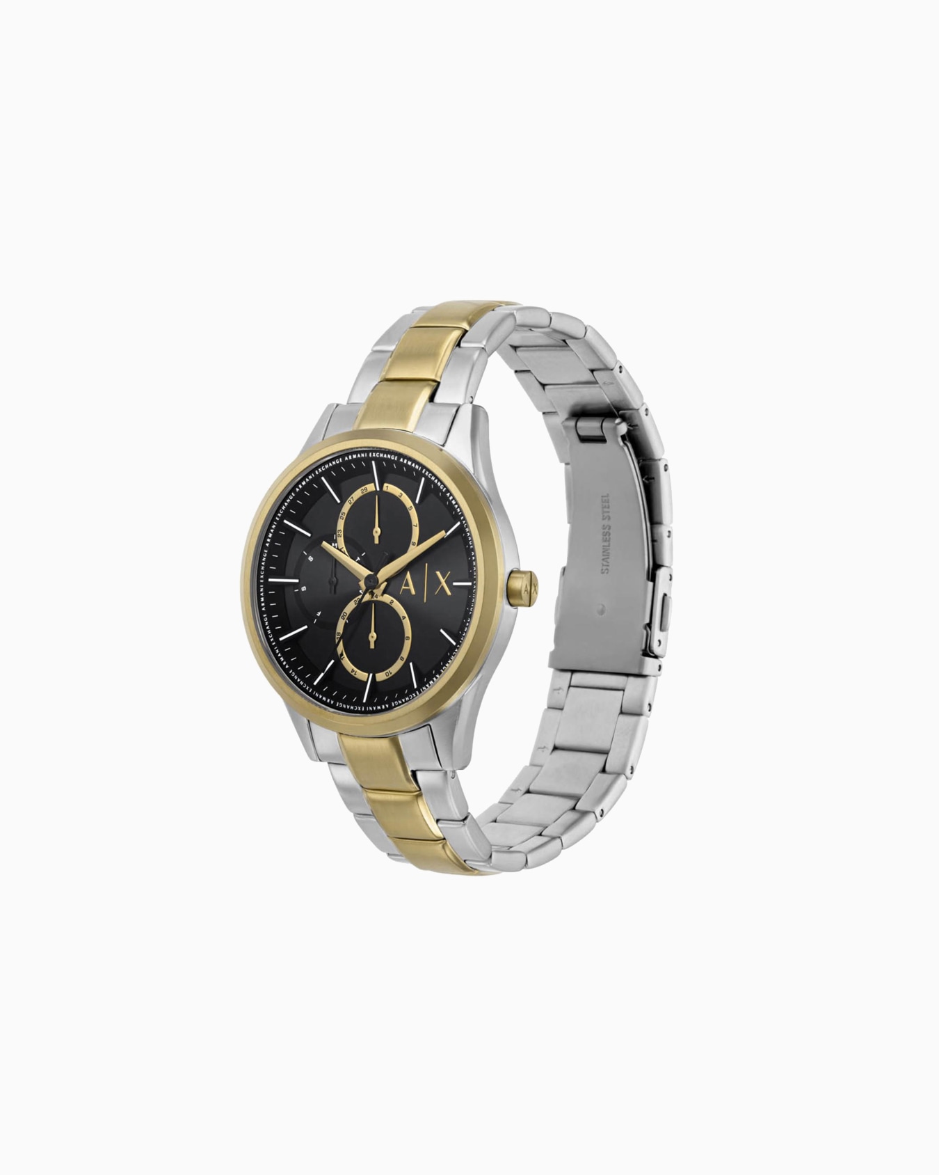 Multifunction watch in two-tone steel Slide 1