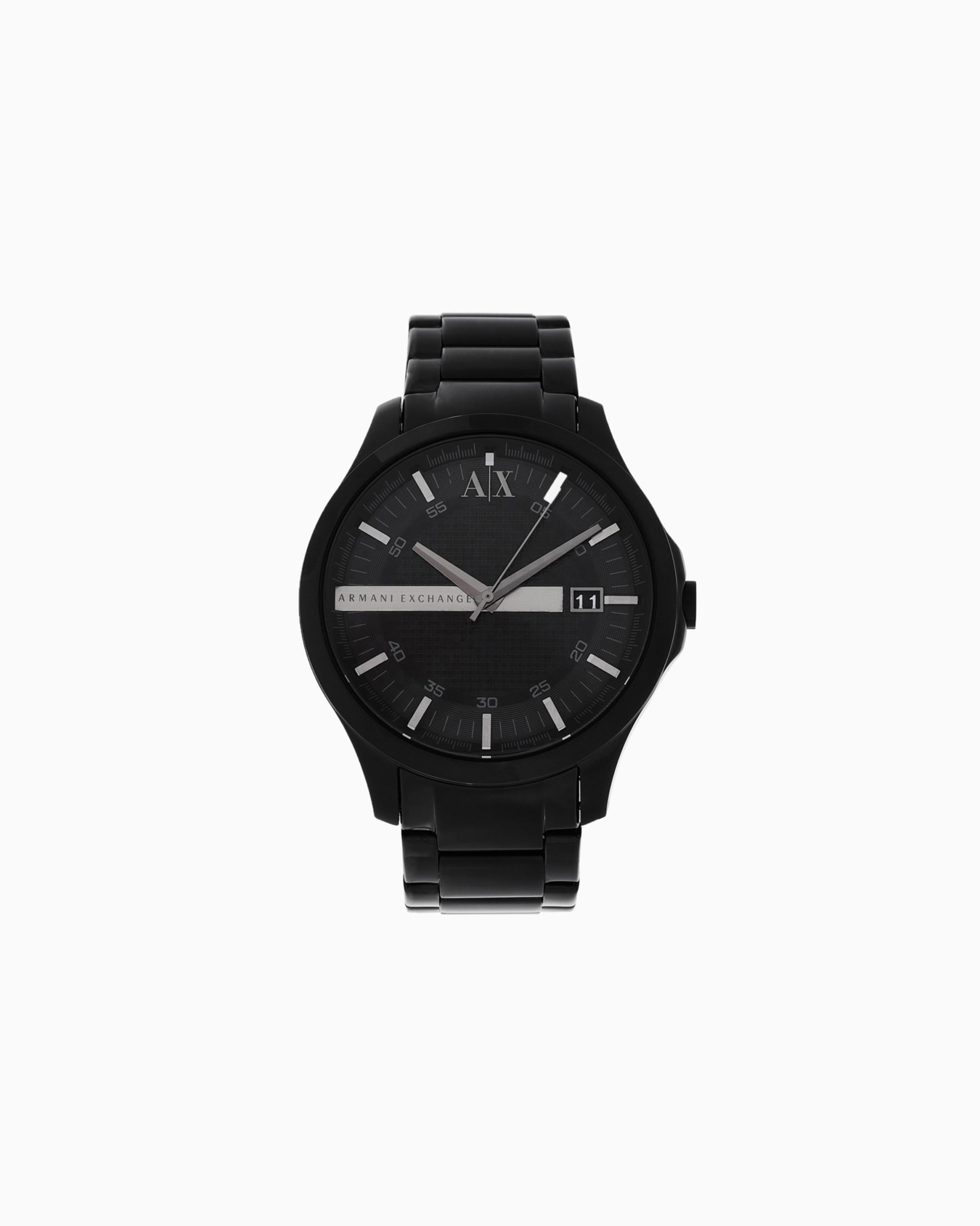 Three-hand watch with steel strap Slide 0