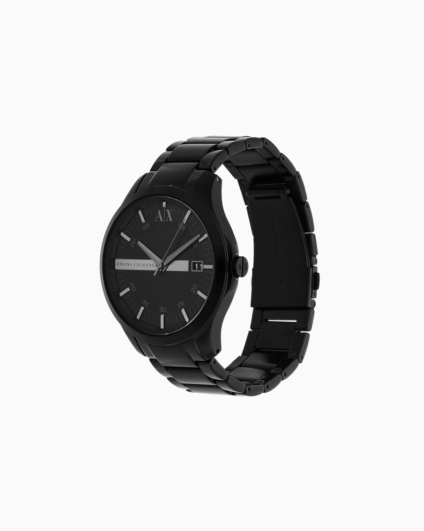 Three-hand watch with steel strap Slide 2
