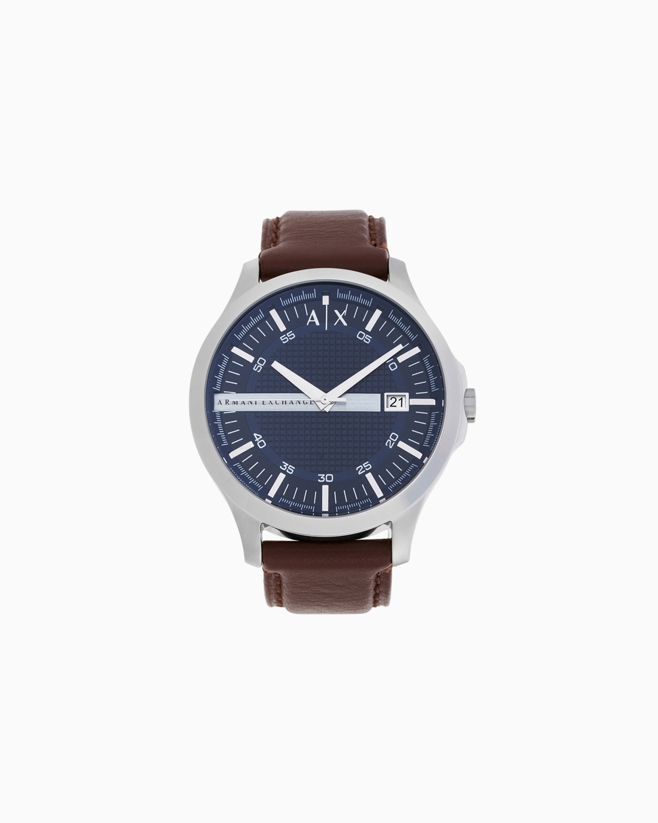 Orologio a tre lancette con cinturino in pelle Slide 0