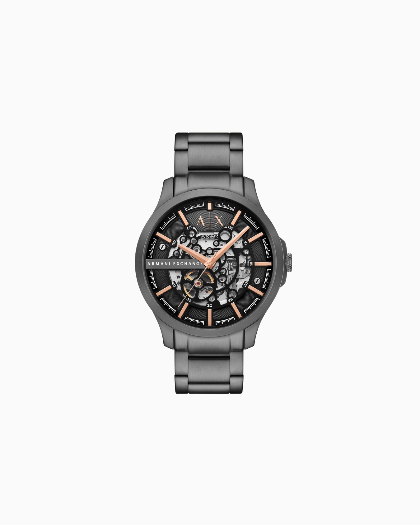 Chronograph Black Stainless Steel Watch Diapositiva 0