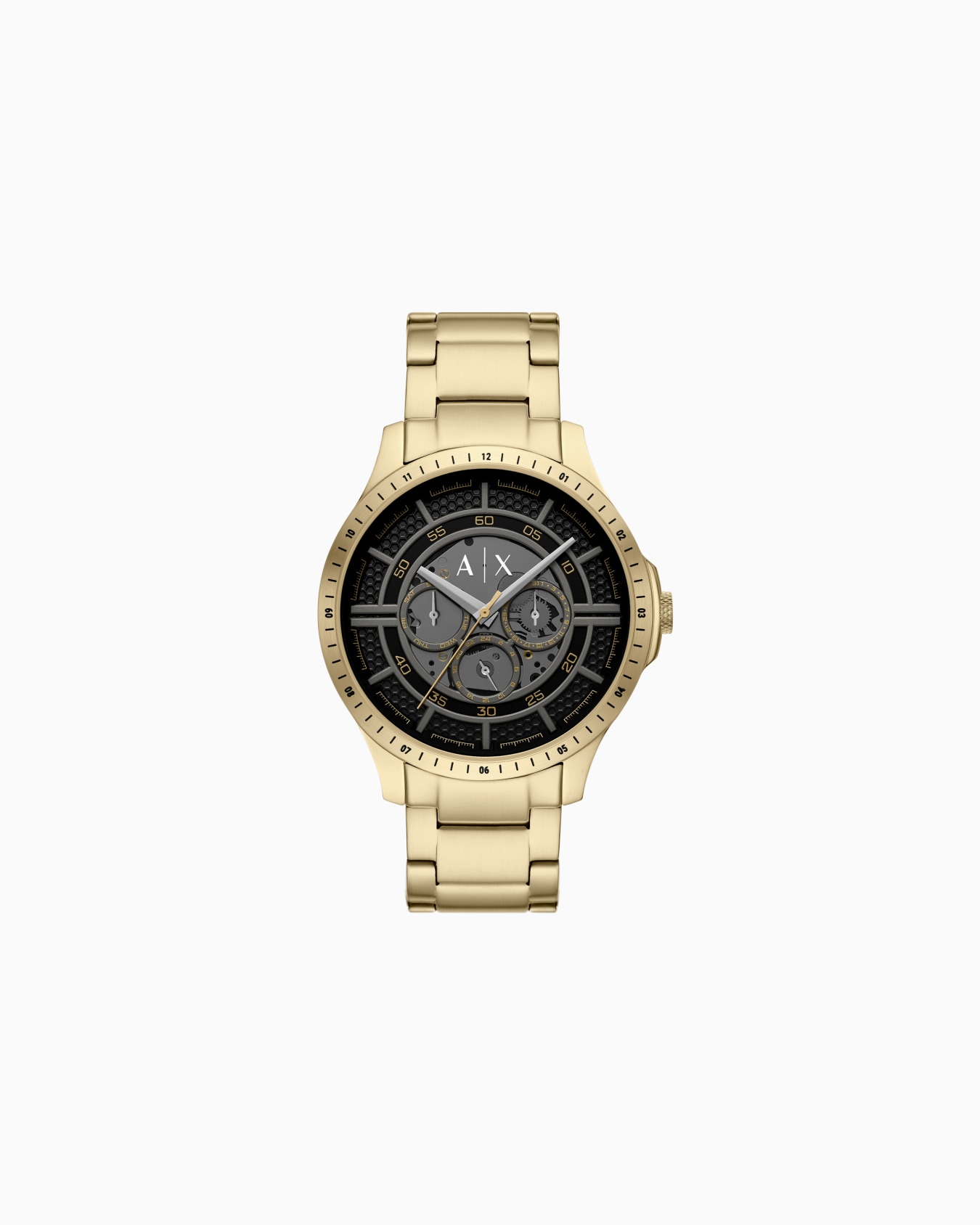 Armani Exchange Multifunction Gold-Tone Stainless Steel Watch Slide 0