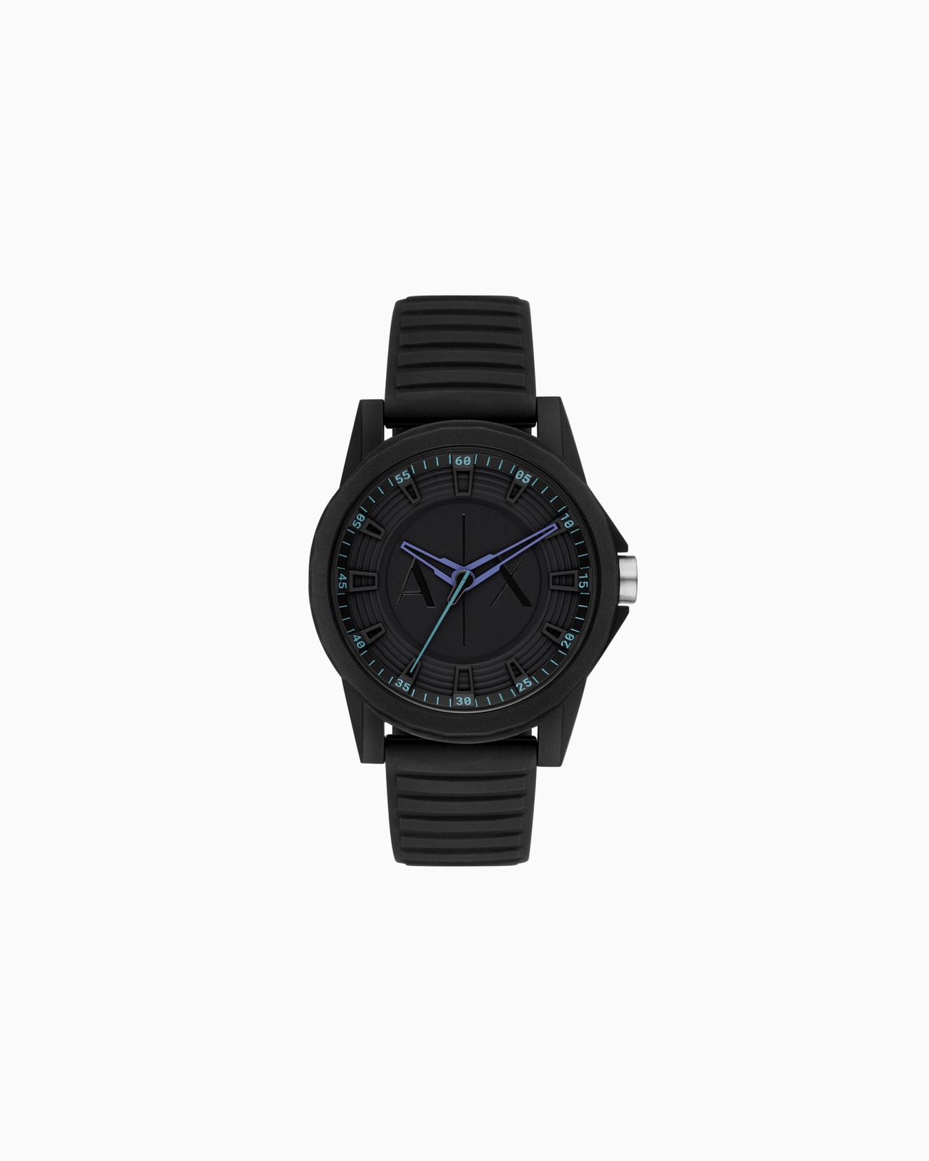 Uhr mit Silikonarmband Folie 0