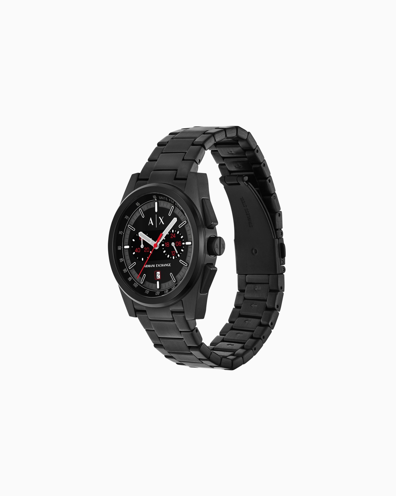  Chronograph Stainless Steel Watch Slide 1