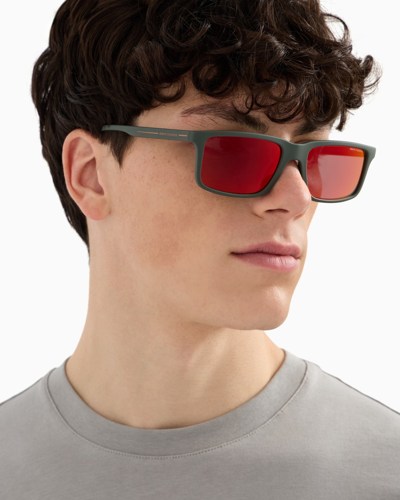 Men’s rectangular sunglasses Slide 1