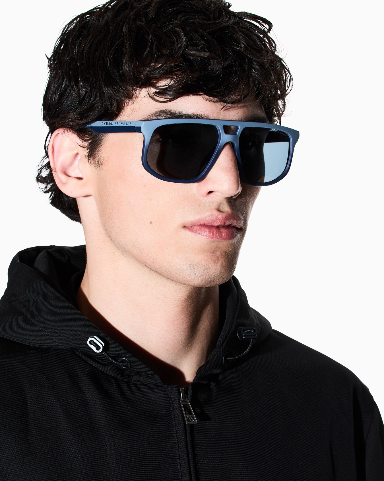 Square-shaped sunglasses for men Slide 1