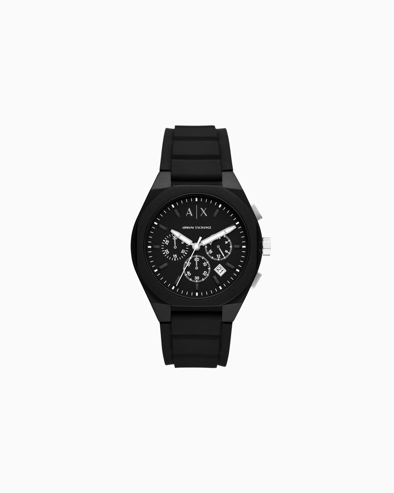 Watch with silicone strap Slide 0