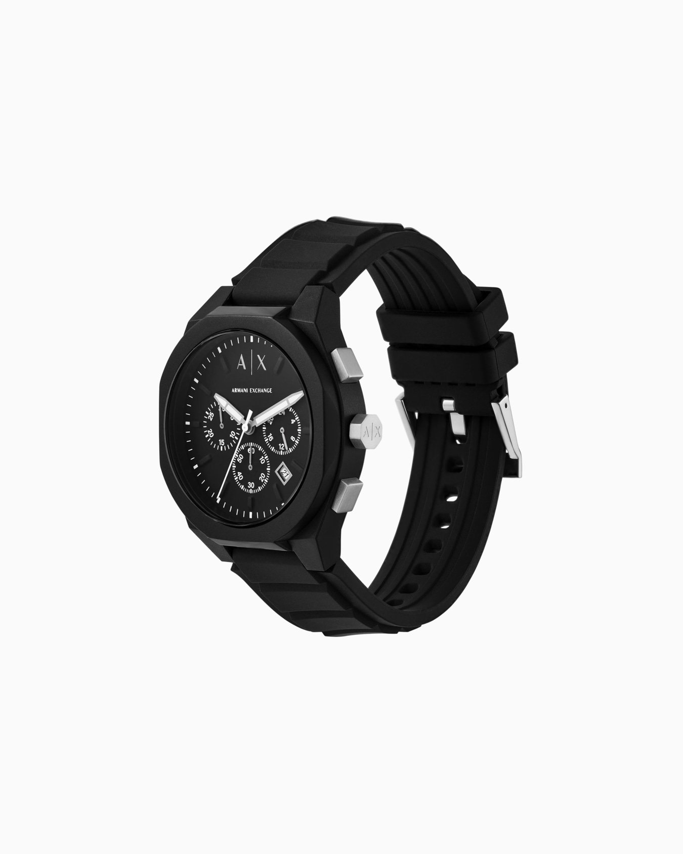Watch with silicone strap Slide 1