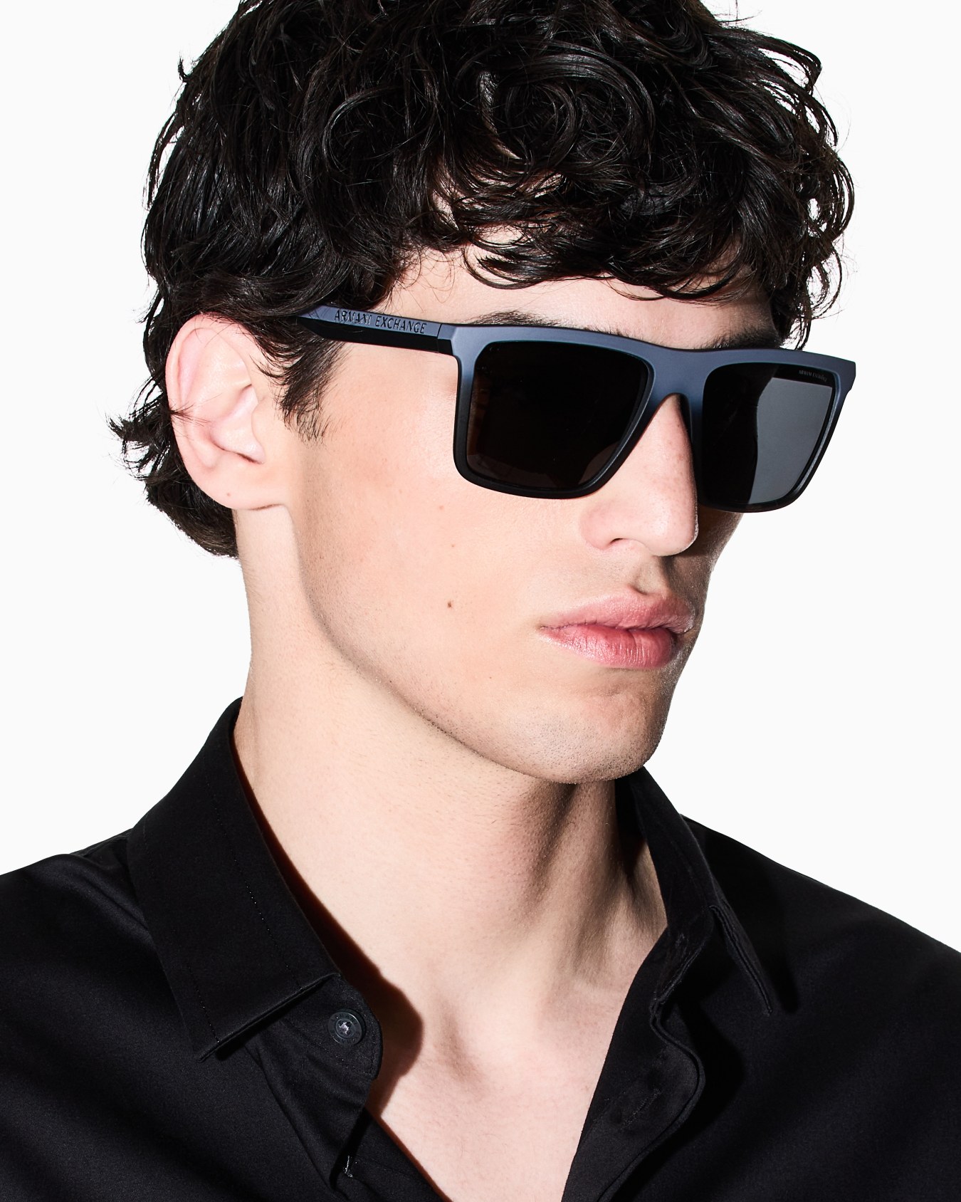 Square-shaped sunglasses for men Slide 1