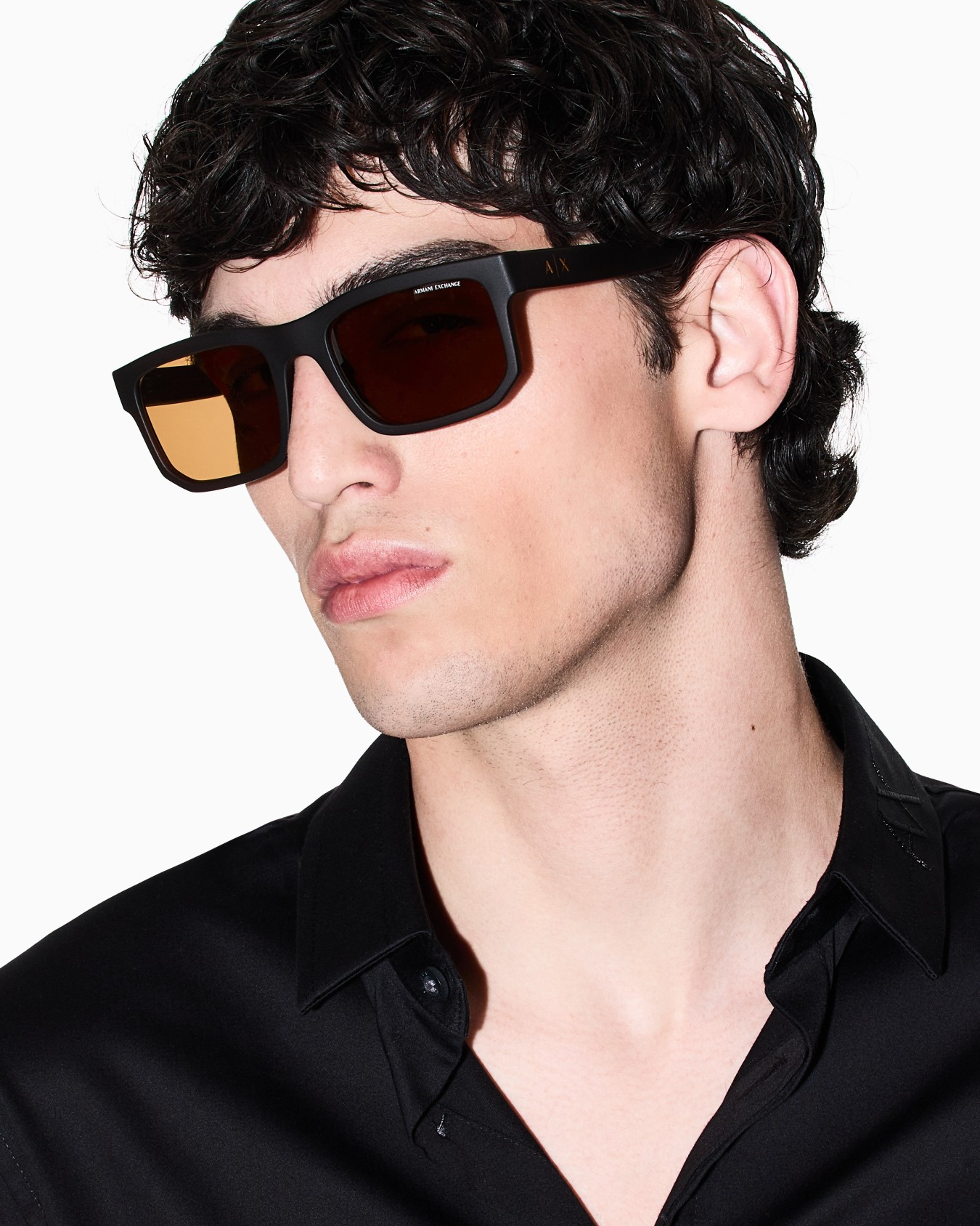 Square-shaped sunglasses for men Slide 1