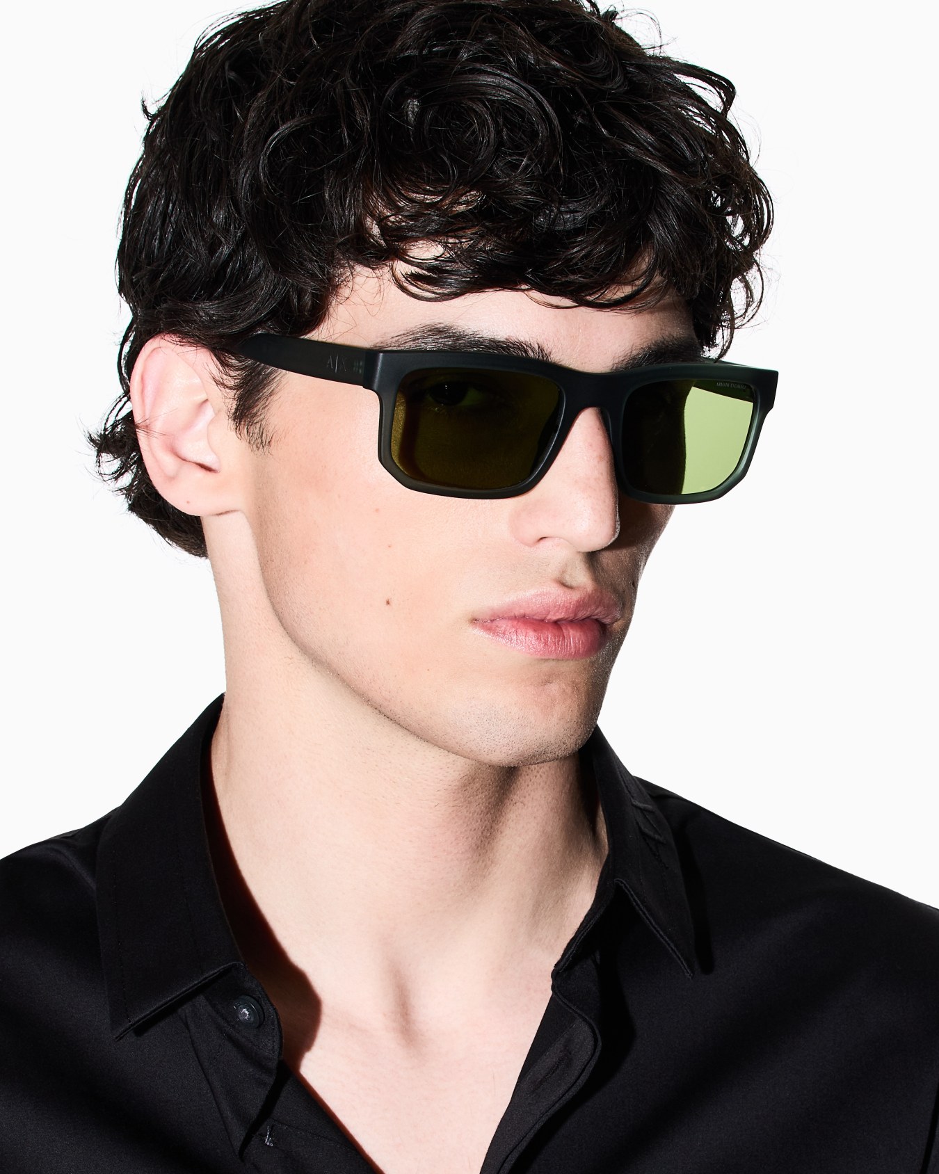 Square-shaped sunglasses for men Slide 1