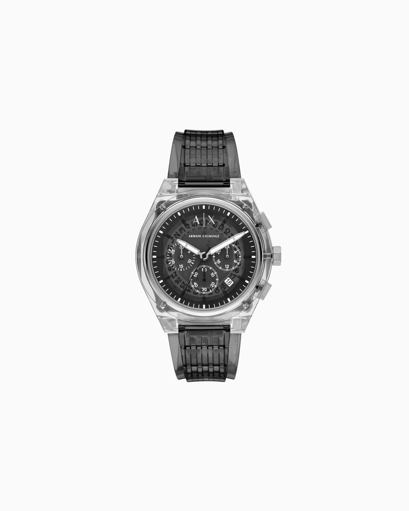 Reloj con cronógrafo gris Diapositiva 0