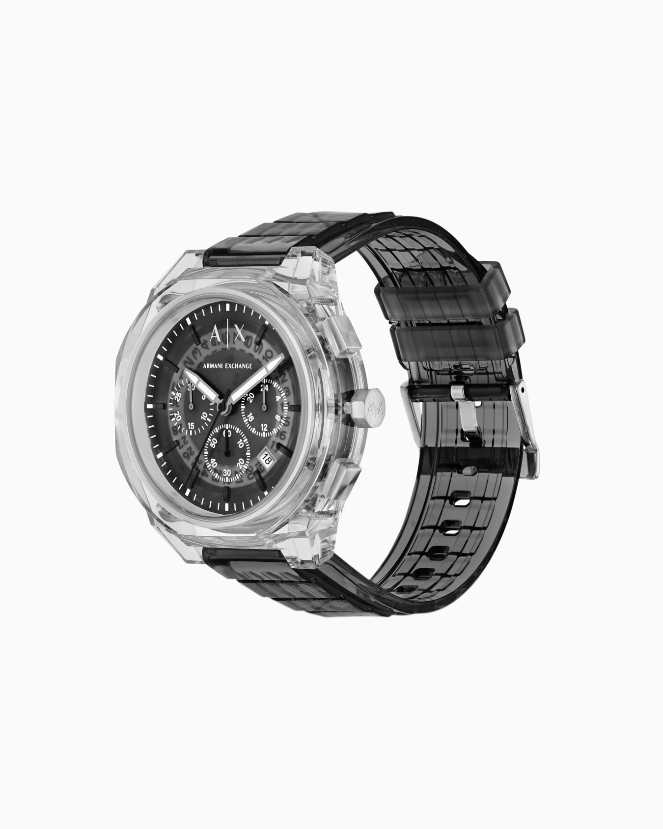 Reloj con cronógrafo gris Diapositiva 2