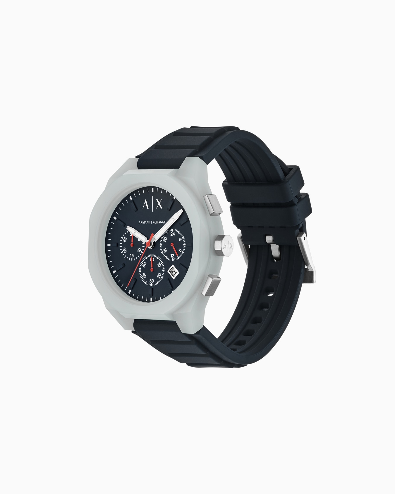  Sync Chronograph Gray Silicone Watch Slide 1