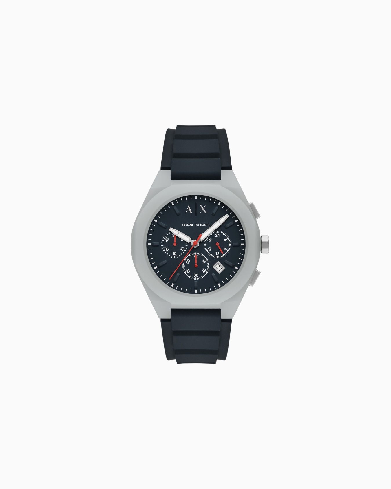  Sync Chronograph Gray Silicone Watch Slide 0