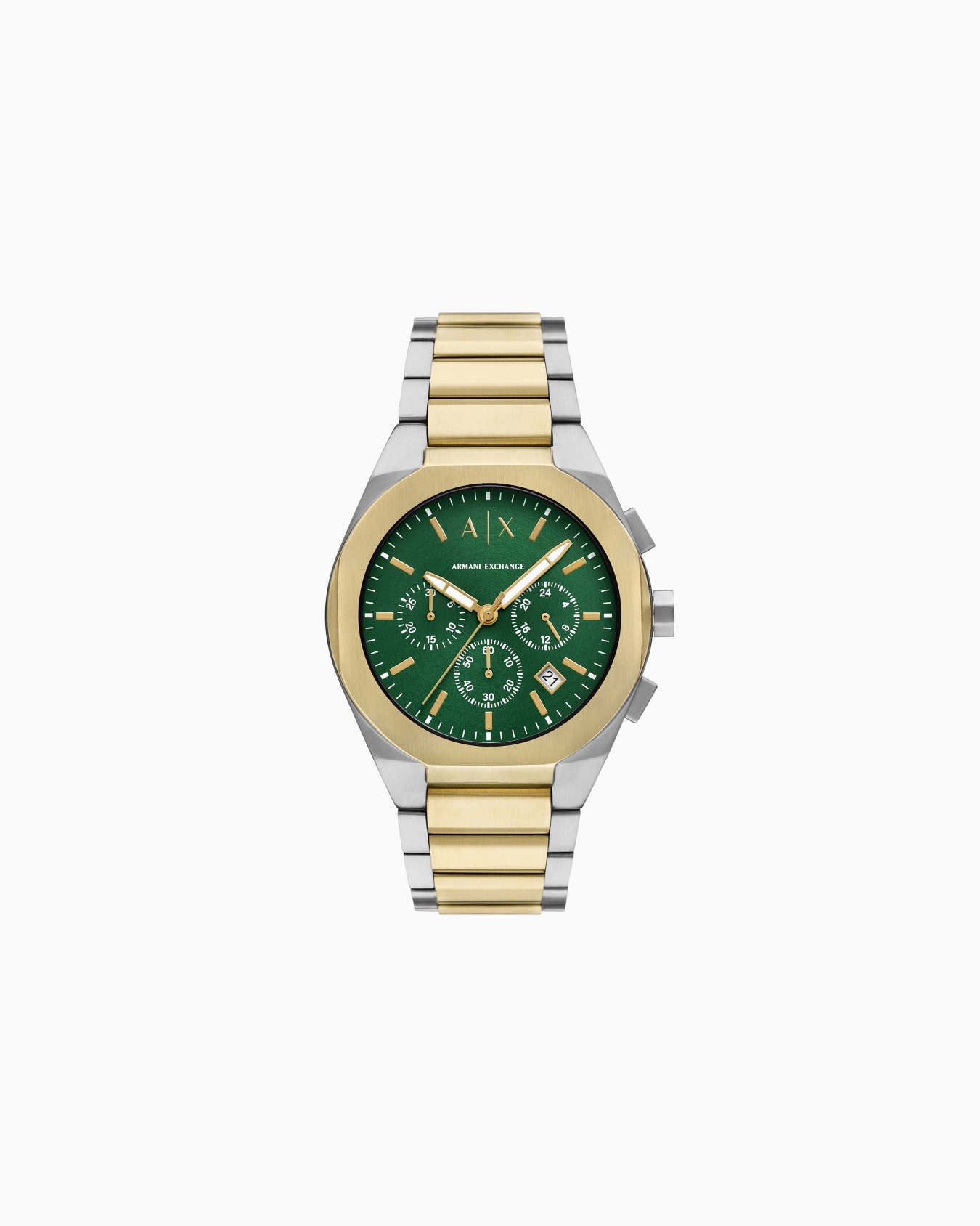Armani Exchange Chronograph Two-Tone Stainless Steel Watch Diapositiva 0