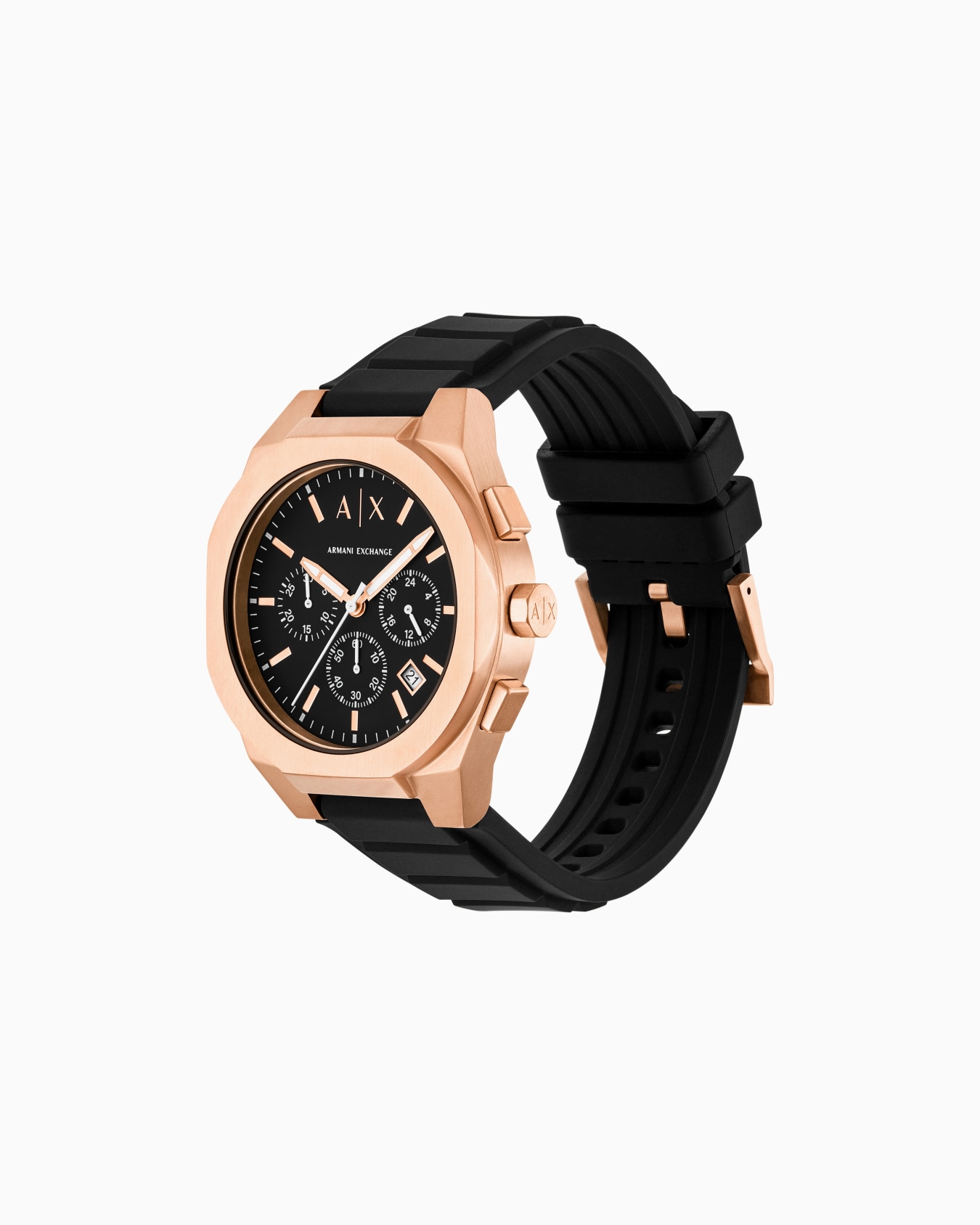  Sync Chronograph Black Silicone Watch Slide 2