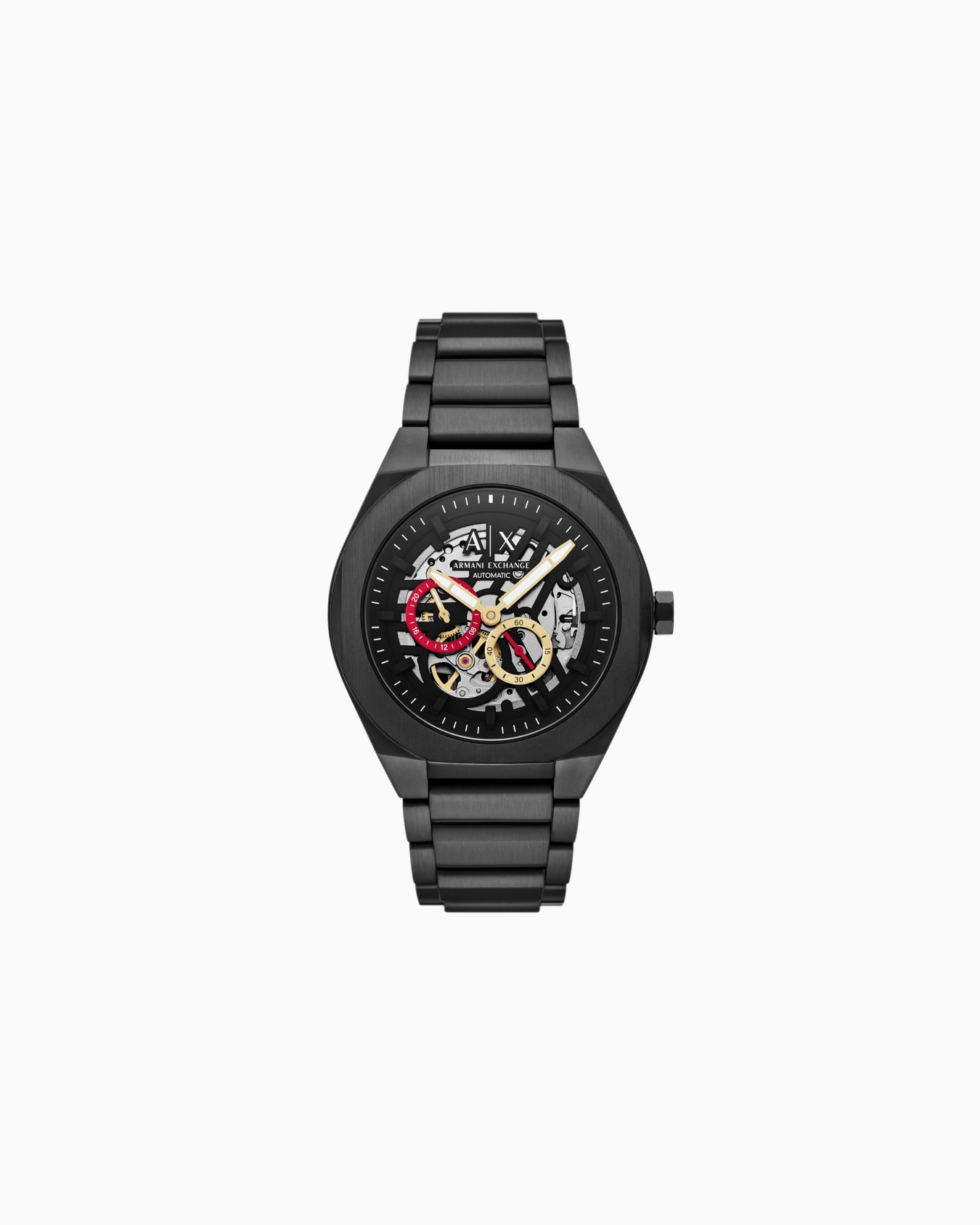  Sync Automatic Black Stainless Steel Watch Slide 0