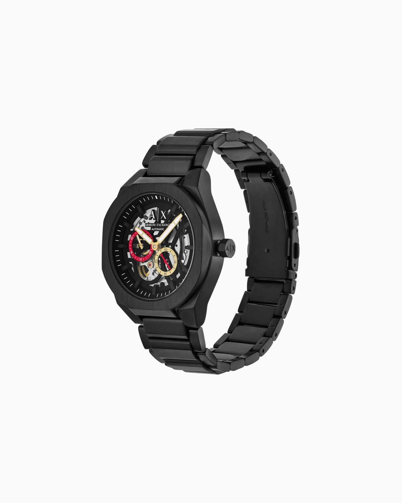  Sync Automatic Black Stainless Steel Watch Slide 2