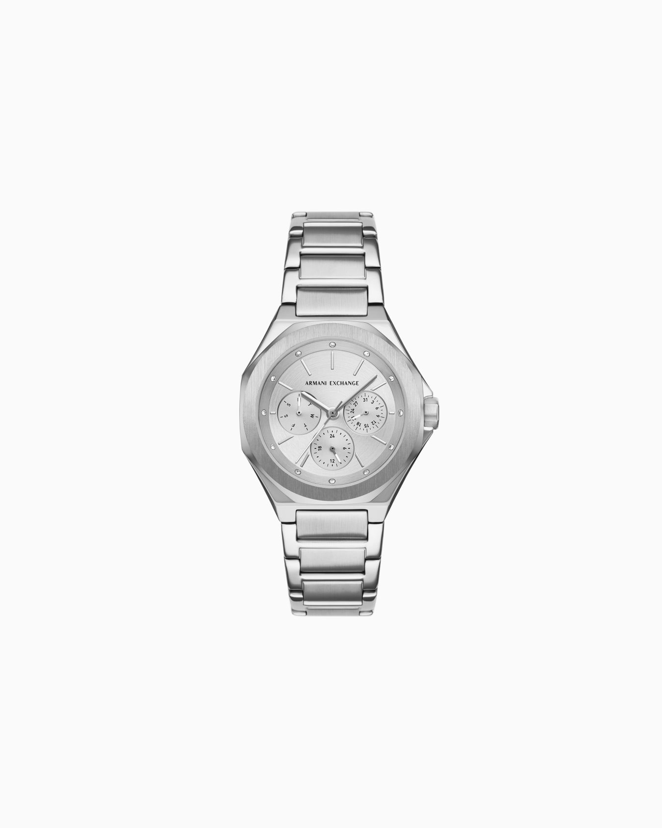 Montre multifonction en acier inoxydable Diapositive 0