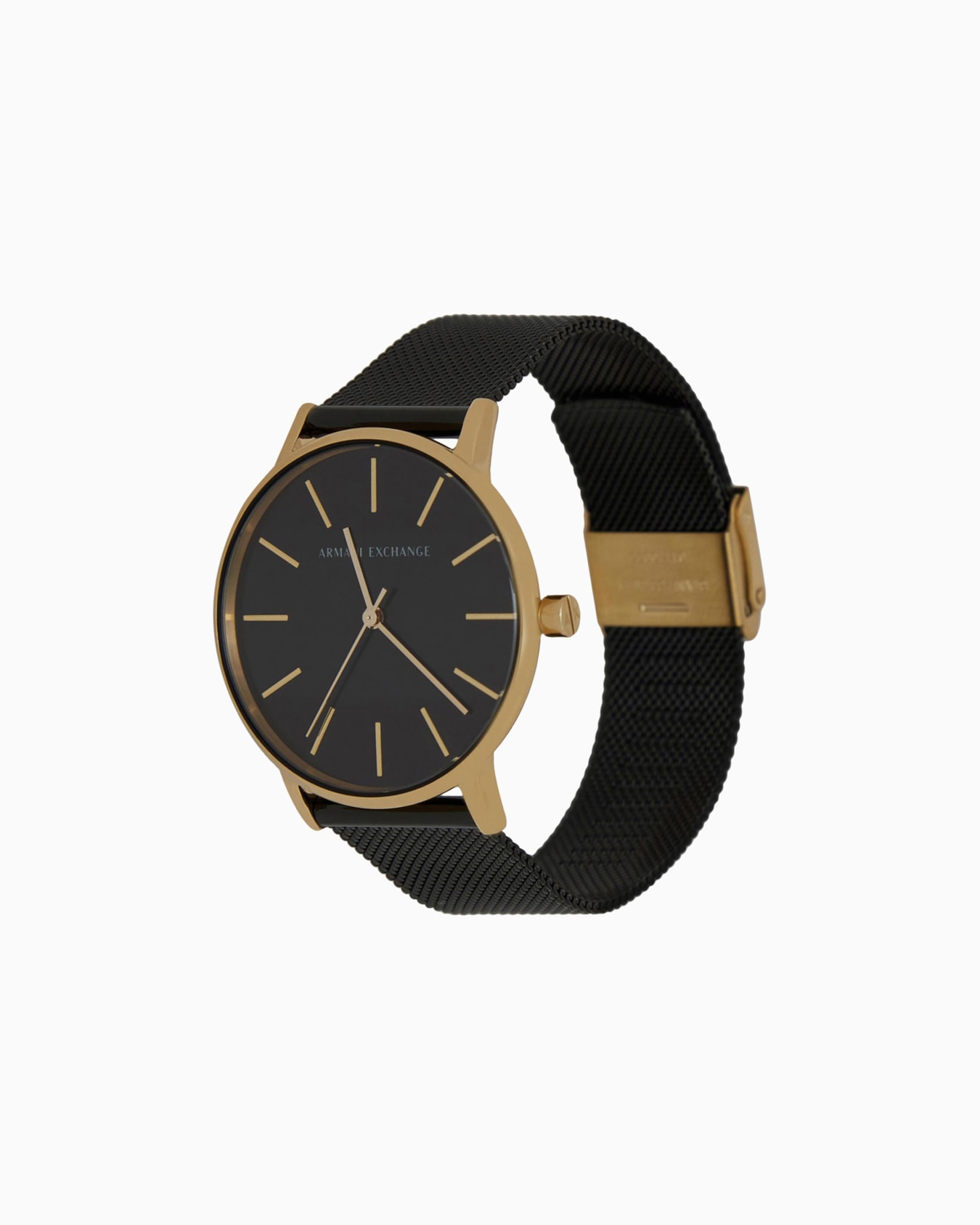 Three-hand stainless steel watch Slide 1