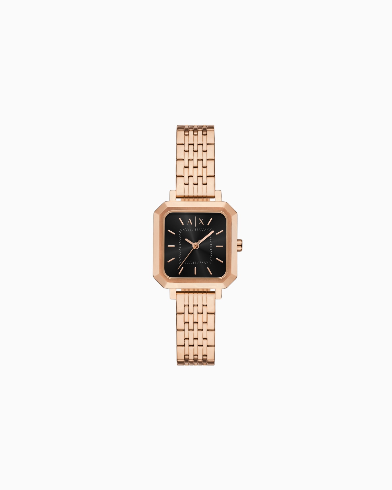  Three-Hand Rose Gold-Tone Stainless Steel Watch Slide 0