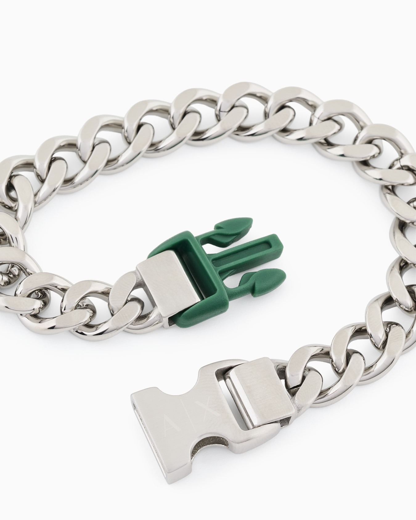  Green Nylon Chain Bracelet Slide 2