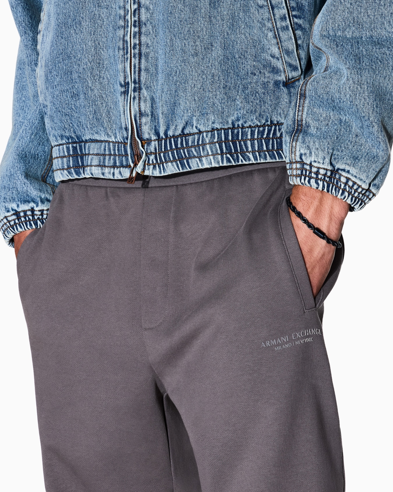  チェーンブレスレット ブルー ステンレススチール スライドする 1