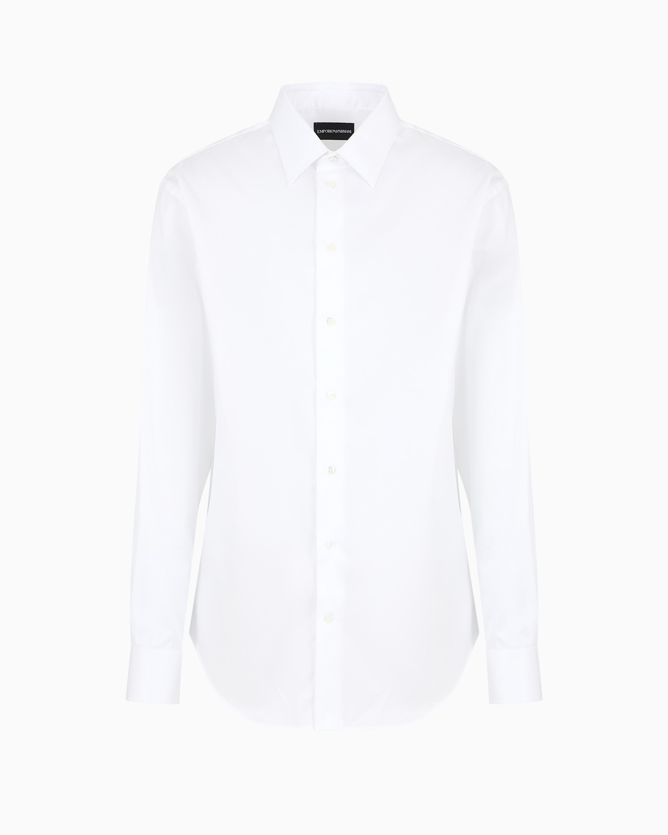 Non-iron stretch cotton shirt Slide 0