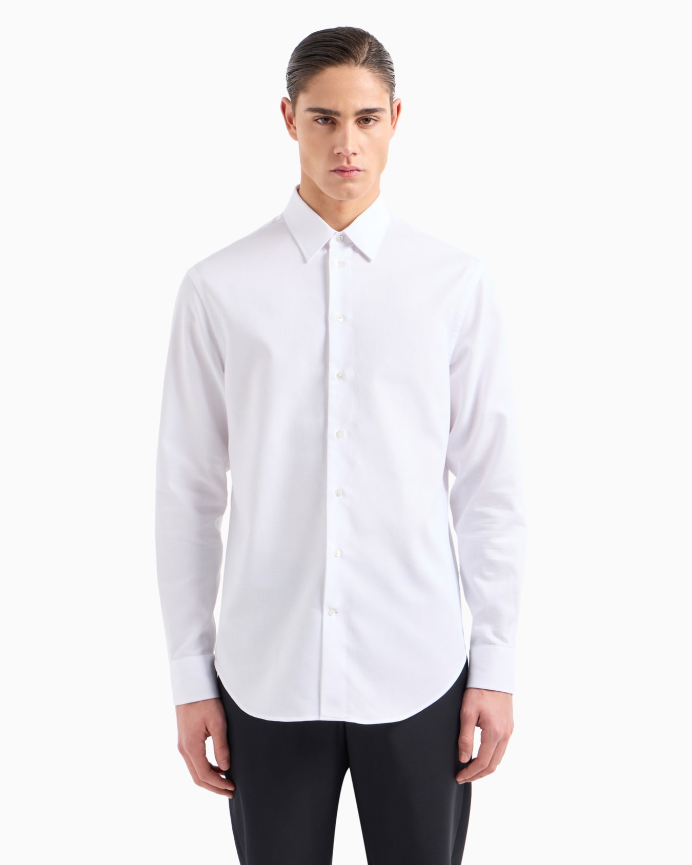 Cotton armure shirt Diapositiva 1