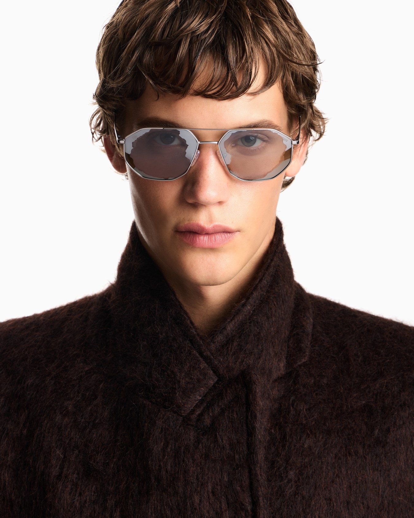 Men’s irregular-shaped sunglasses Slide 1
