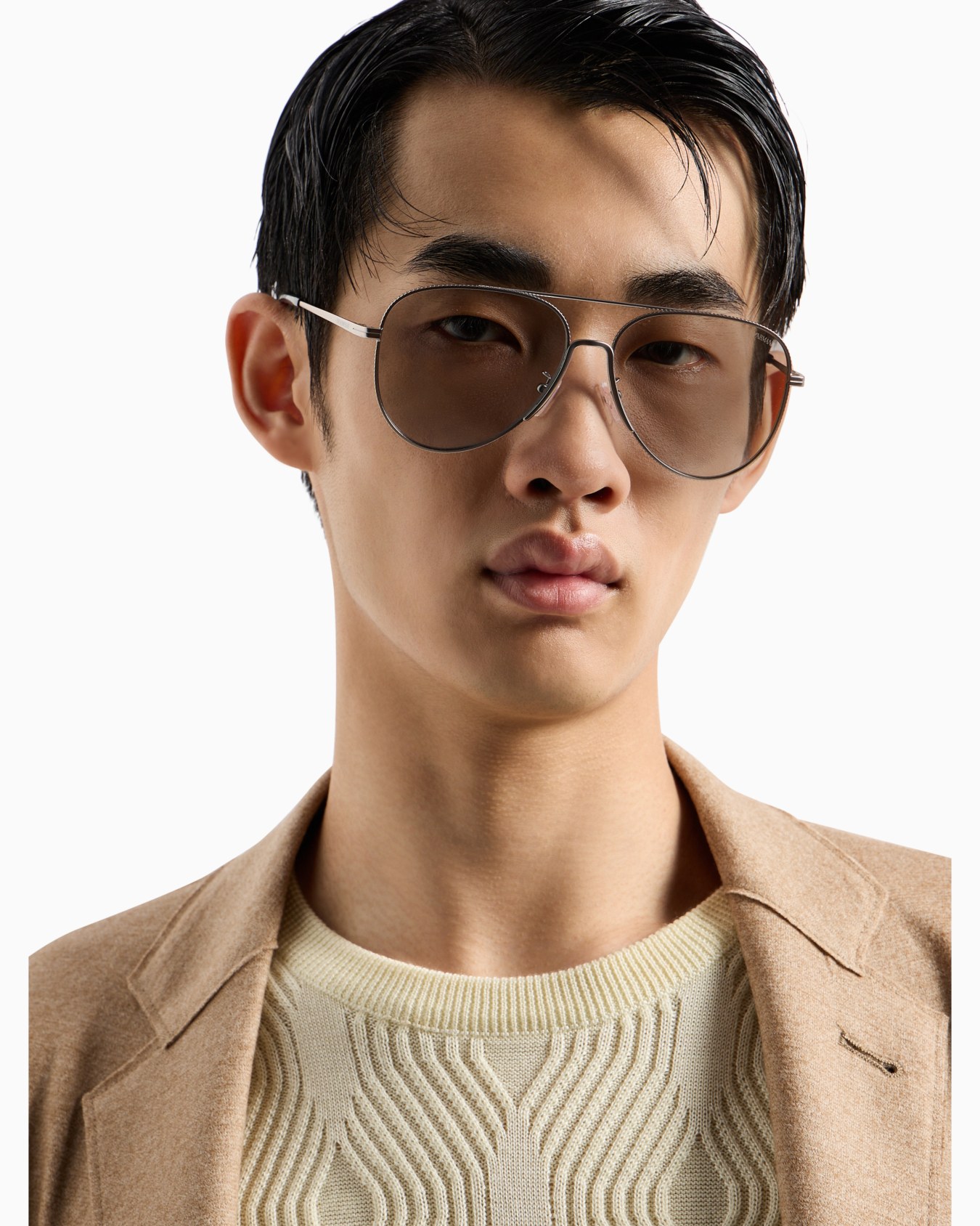 Men’s aviator sunglasses Asian fit Slide 5