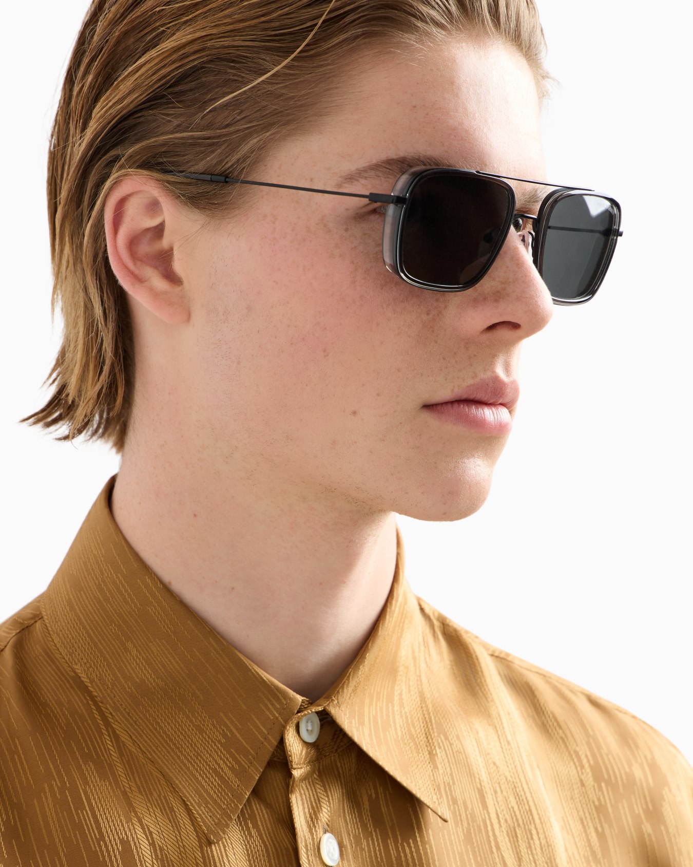 Eckige Sonnenbrille für Herren Folie 1