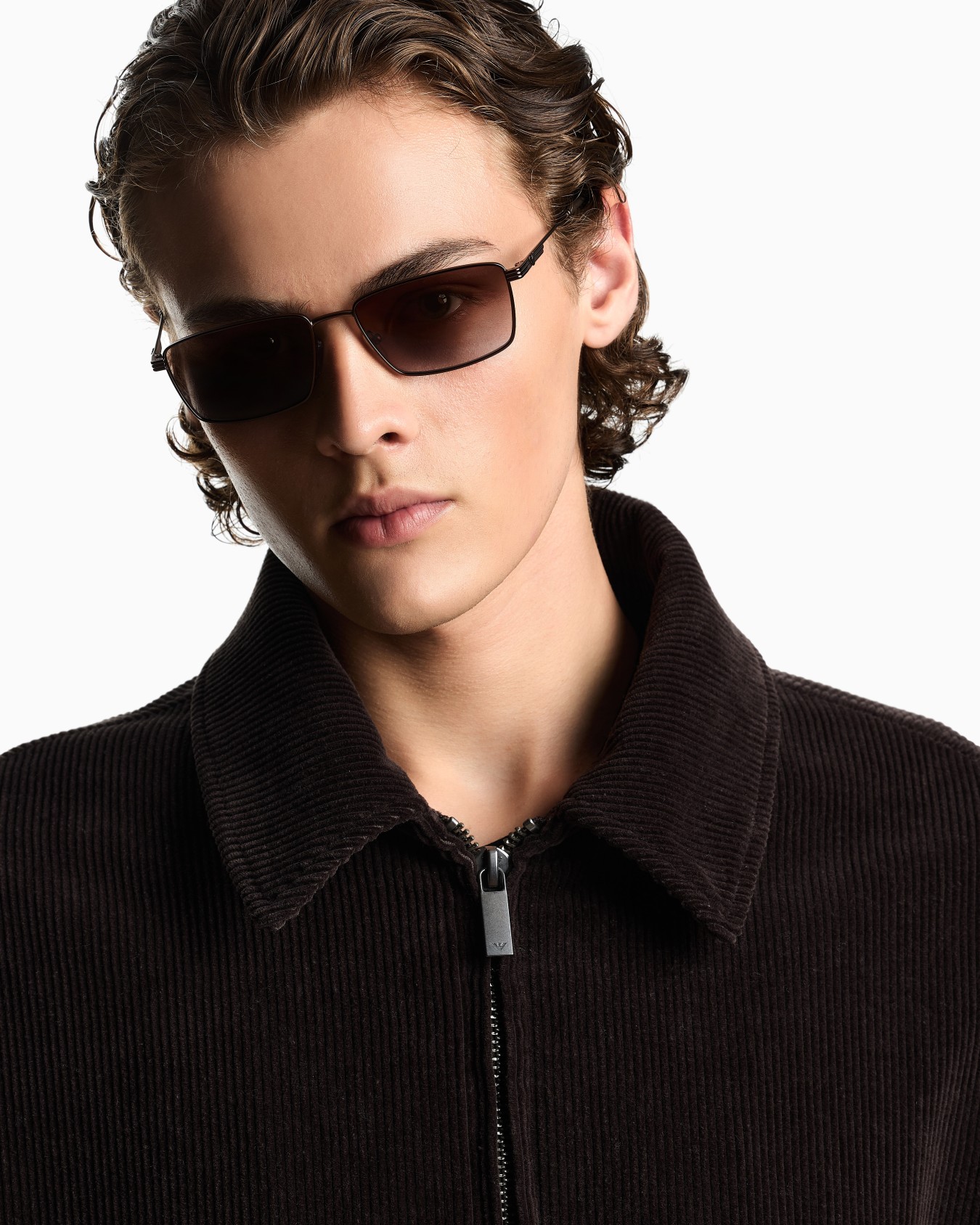 Men’s rectangular sunglasses Slide 1