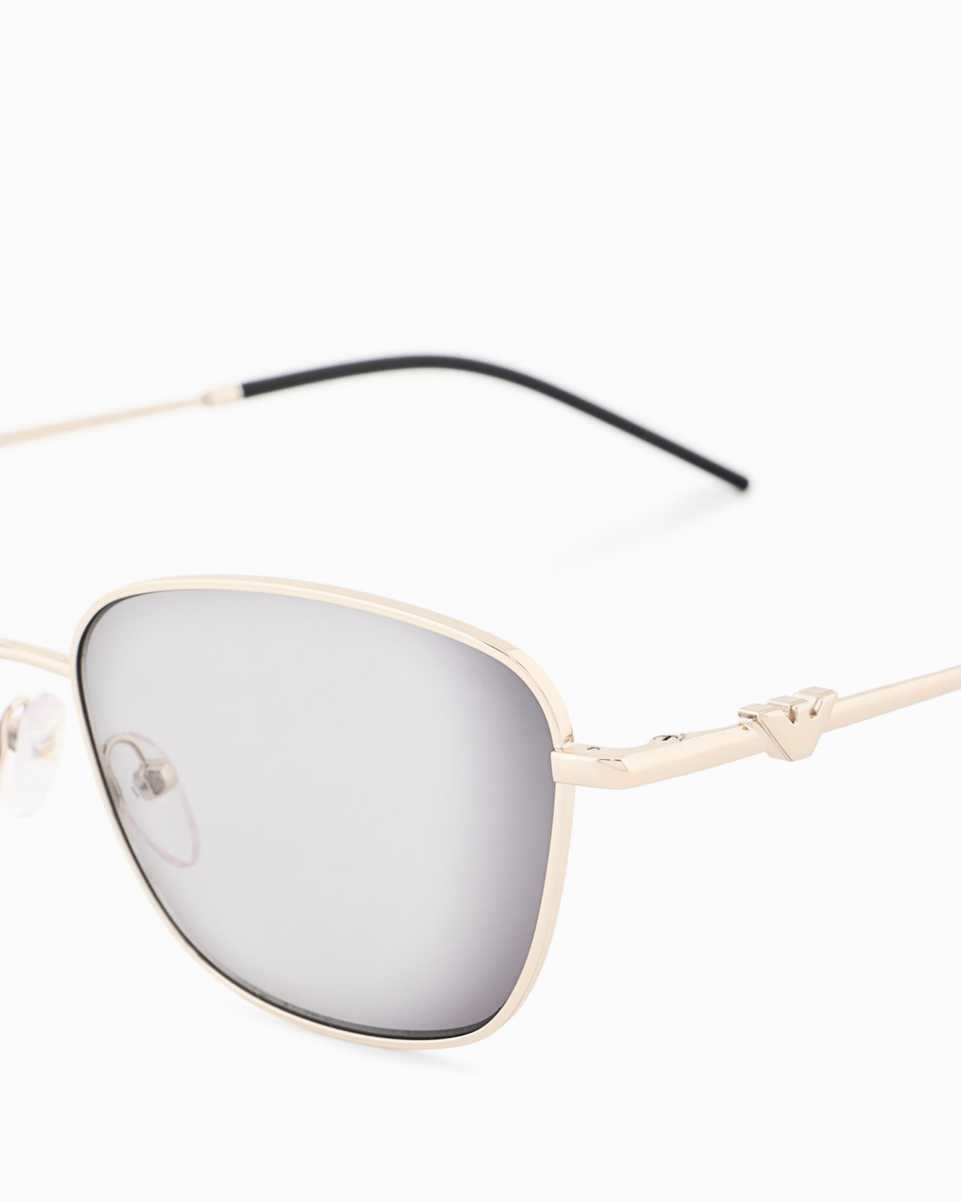 Sonnenbrille mit unregelmäßig geformter Fassung für Damen Folie 3