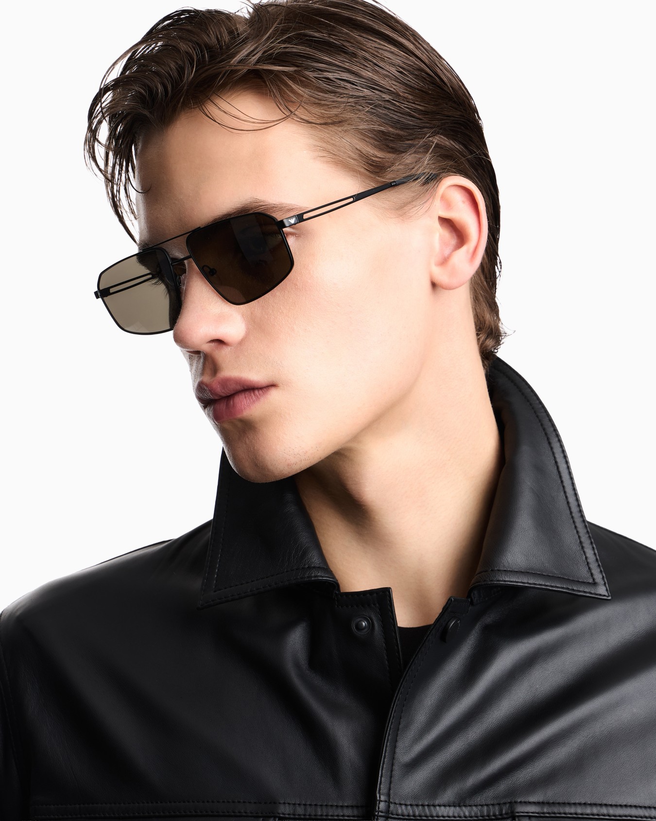 Occhiali da sole da uomo forma pilot Slide 1