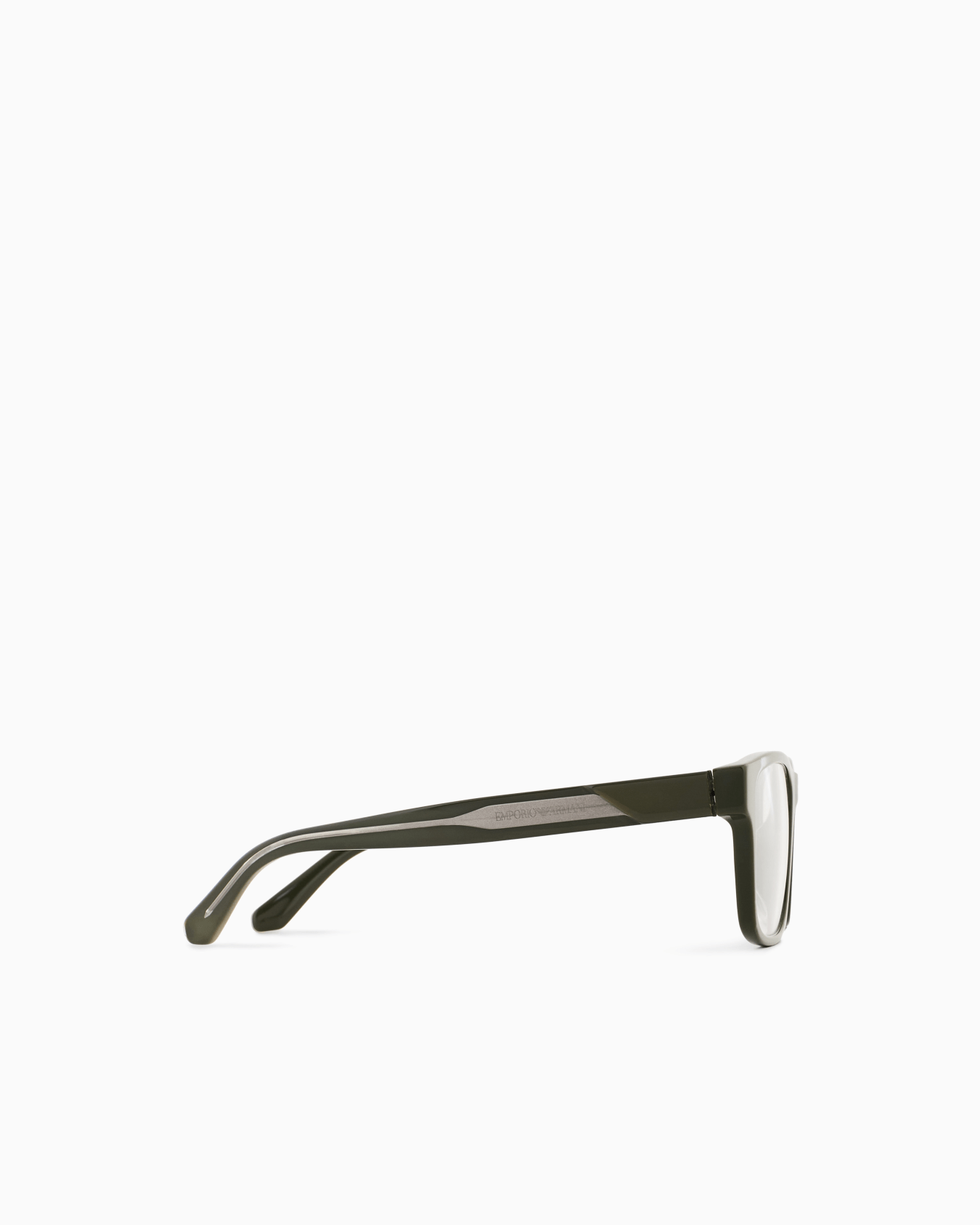 Montura para gafas de vista de forma rectangular para hombre Diapositiva 3