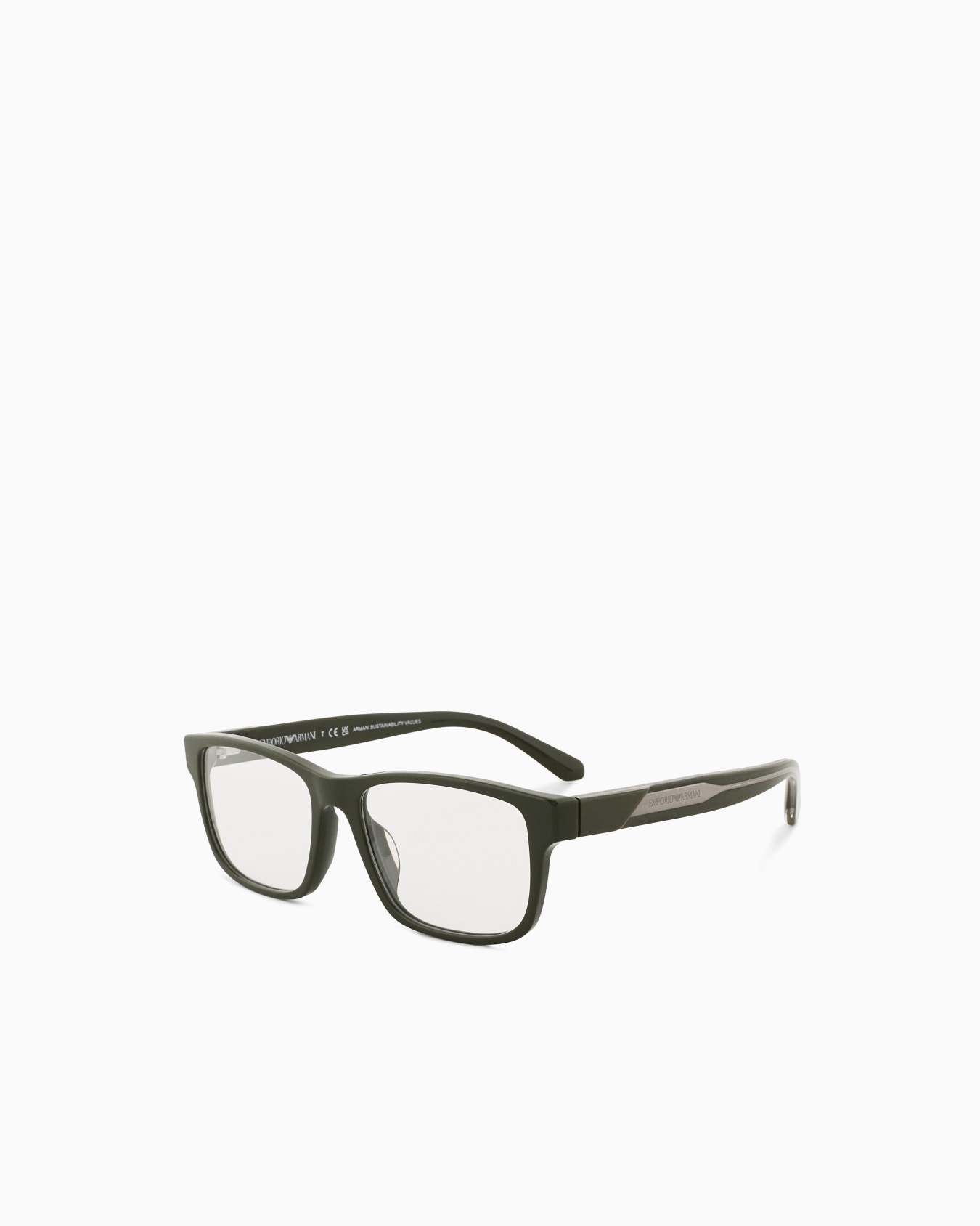 Montura para gafas de vista de forma rectangular para hombre Diapositiva 2