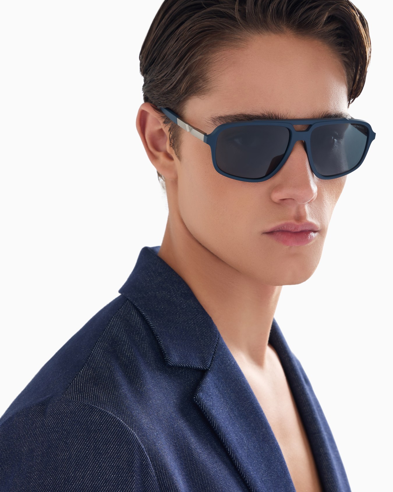 Sonnenbrille mit Pilotenfassung für Herren Folie 1