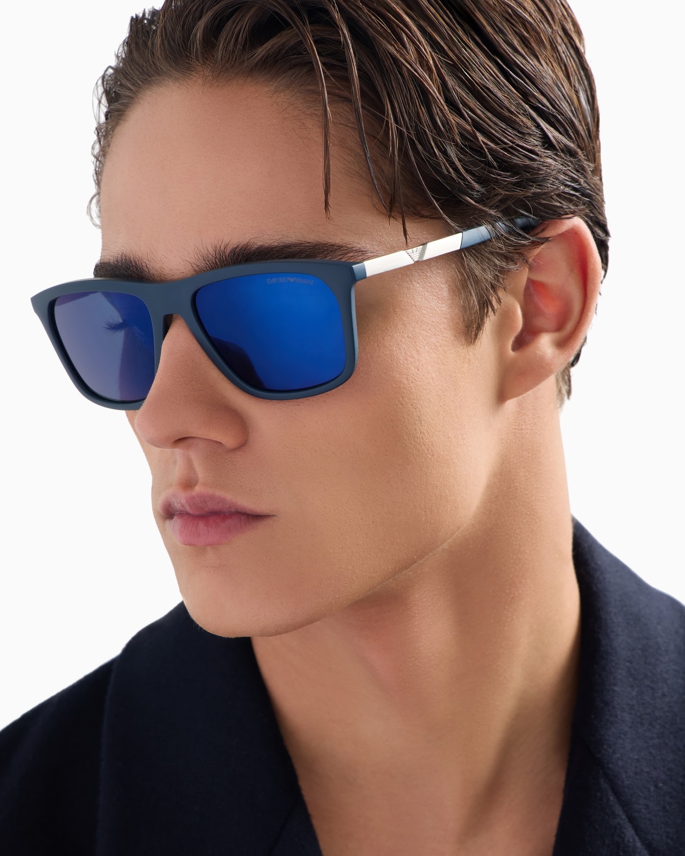 Men’s Asian-fit square sunglasses Slide 1