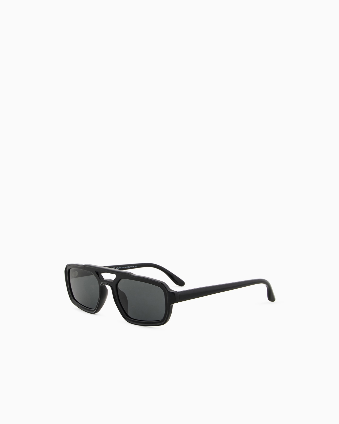 ASV Black Blue men’s irregular-shaped sunglasses スライドする 2