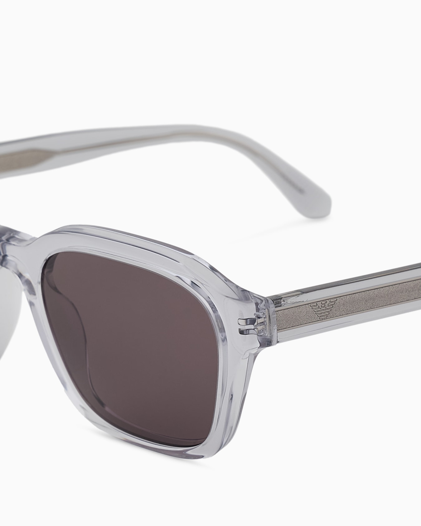 Sonnenbrille mit unregelmäßig geformter Fassung für Herren Folie 4