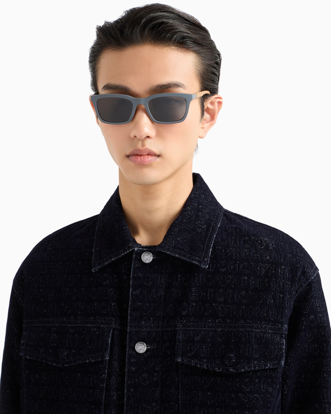 Gafas de sol de forma rectangular para hombre Diapositiva 1