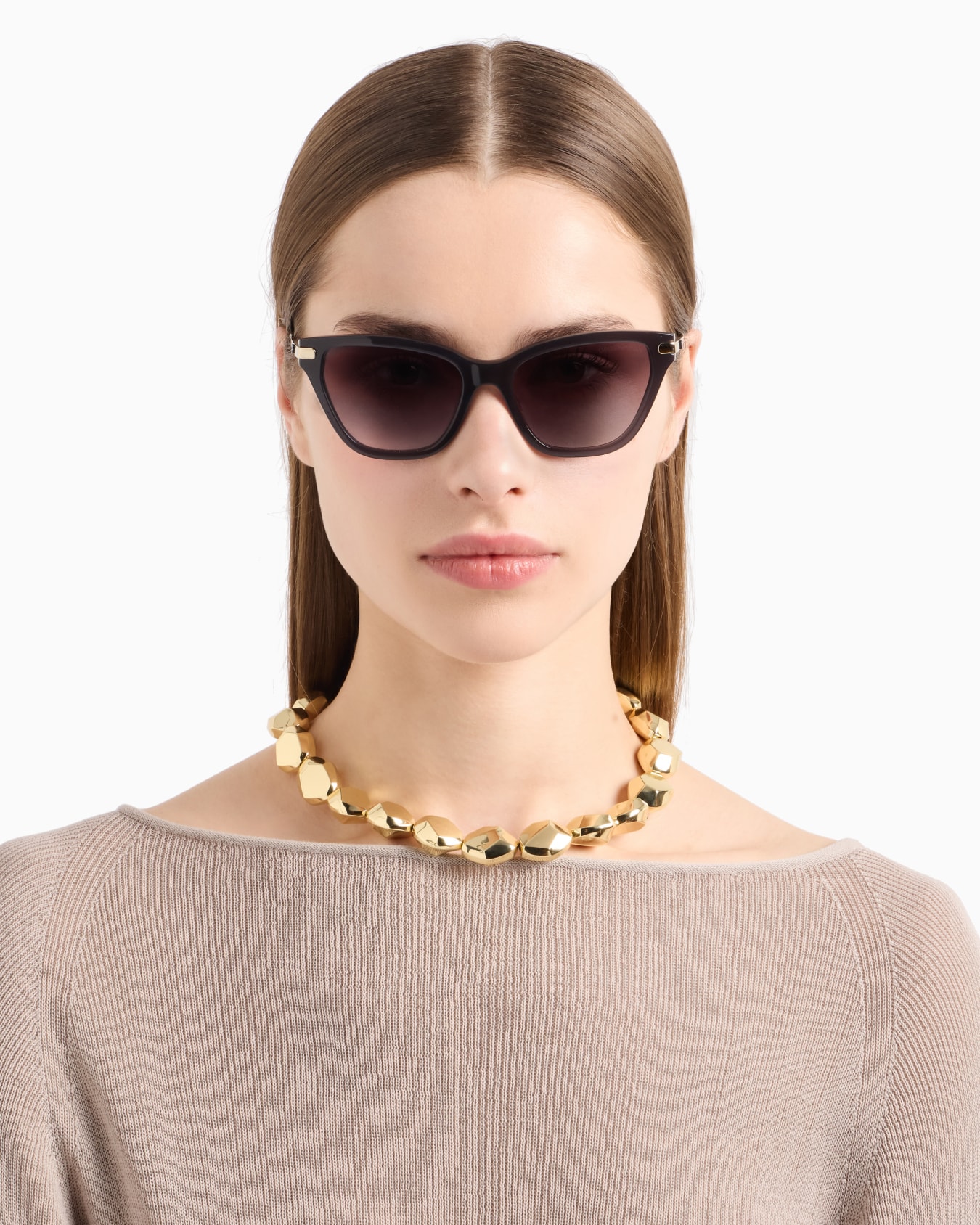 Women’s Asian-fit cat-eye sunglasses Slide 1