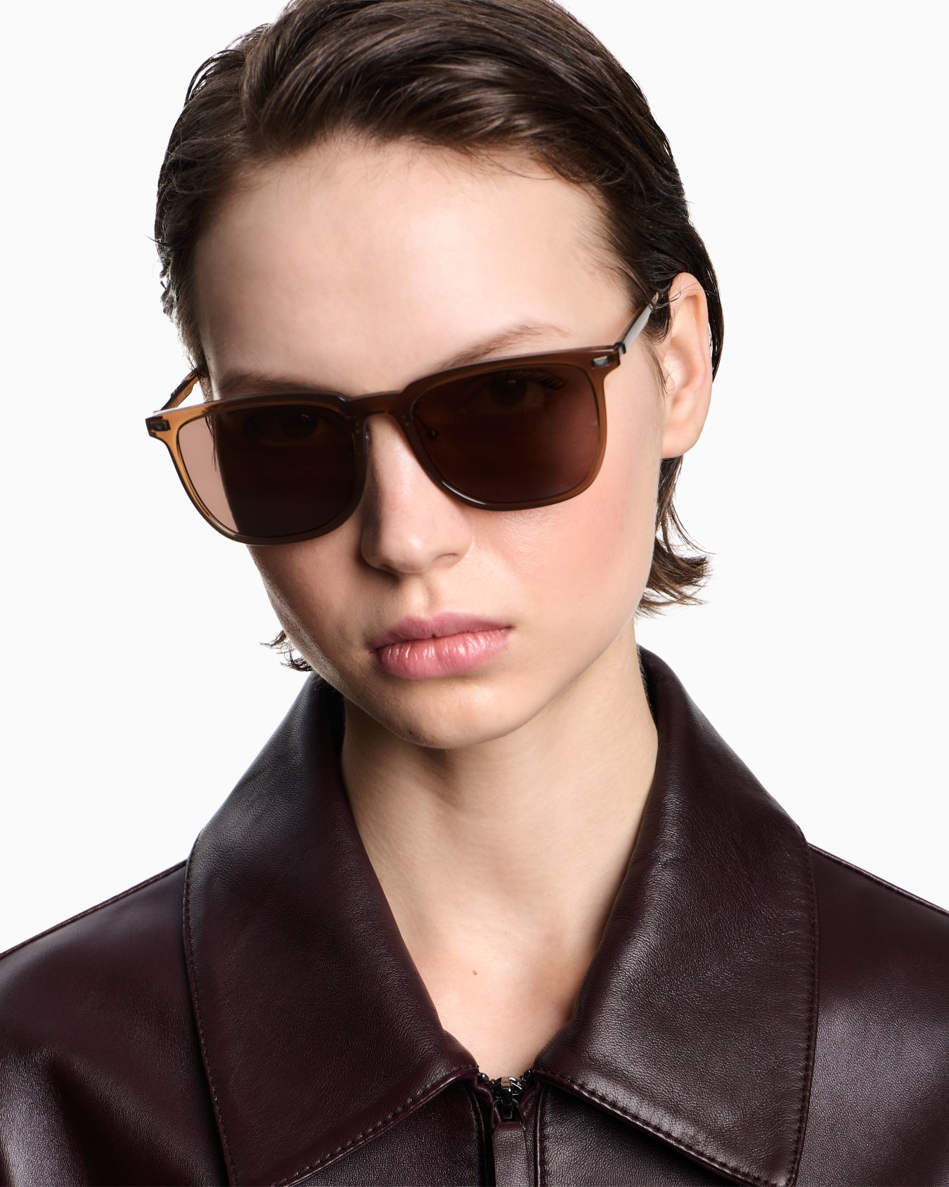 Eckige Unisex-Sonnenbrille Folie 5